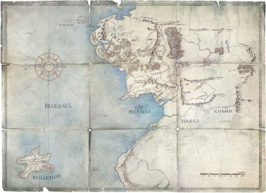 Mapa 5 el señor de los anillos