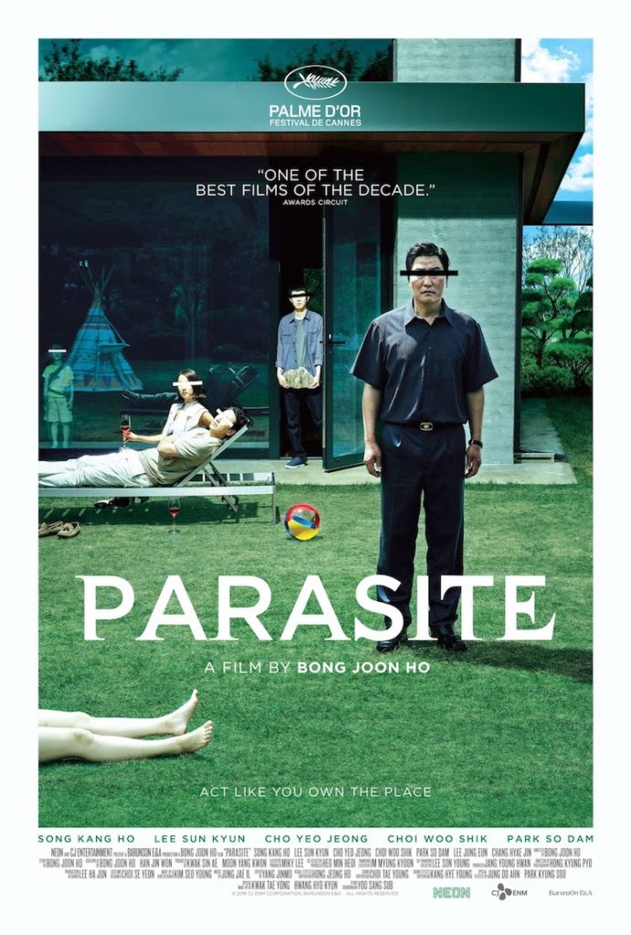 parásitos poster