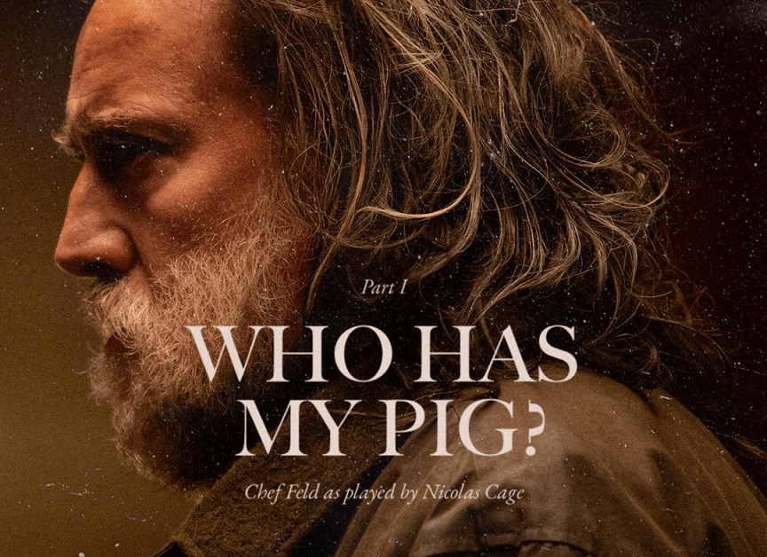 Pig poster película 2021
